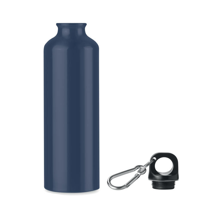 BIG MOSS. Botella de aluminio de 750 ml con mosquetón, ligera, antifugas