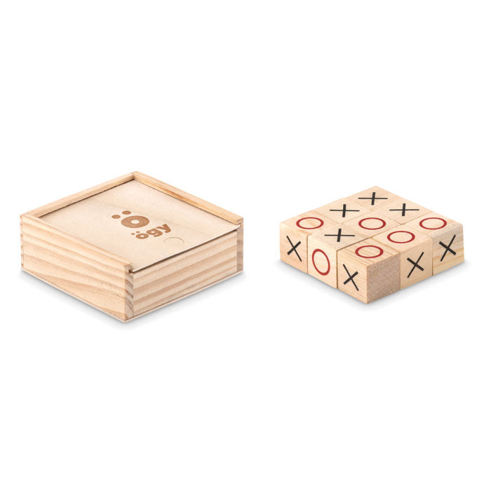 TIC TAC TOE - Juego tres en raya de madera