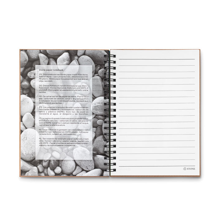 PIEDRA - Cuaderno de papel mineral