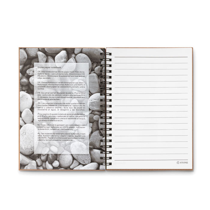 PIEDRA - Cuaderno de papel mineral