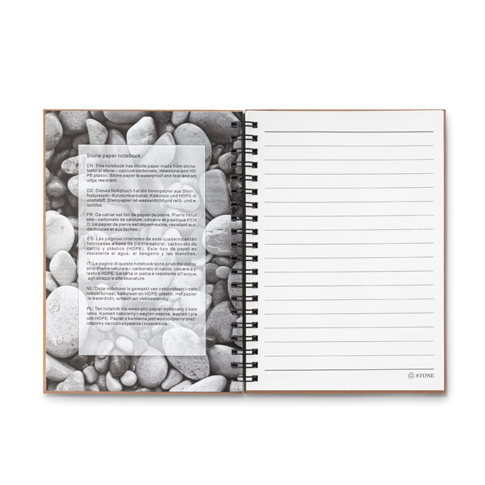 PIEDRA - Cuaderno de papel mineral
