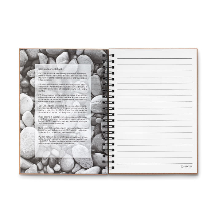 PIEDRA - Cuaderno de papel mineral