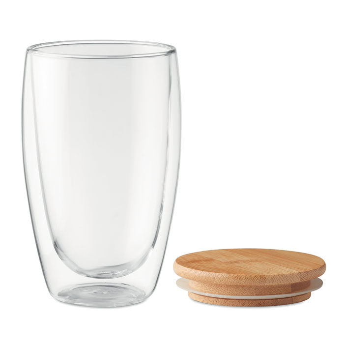 TIRANA LARGE - Vaso cristal doble capa 450 ml