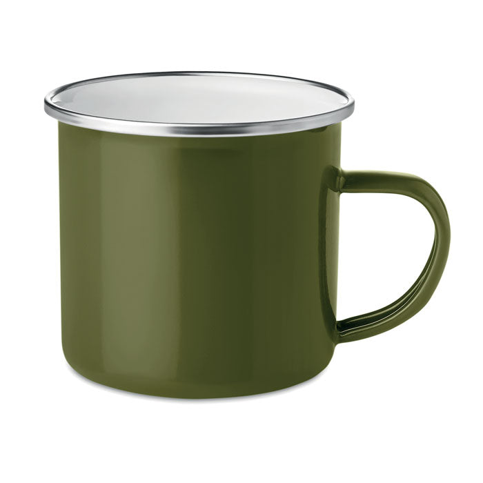PLATEADO - Taza de metal esmaltado 350 ml
