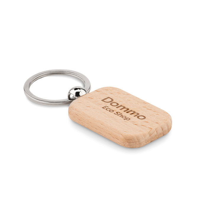 POTY WOOD - Llavero rectangular