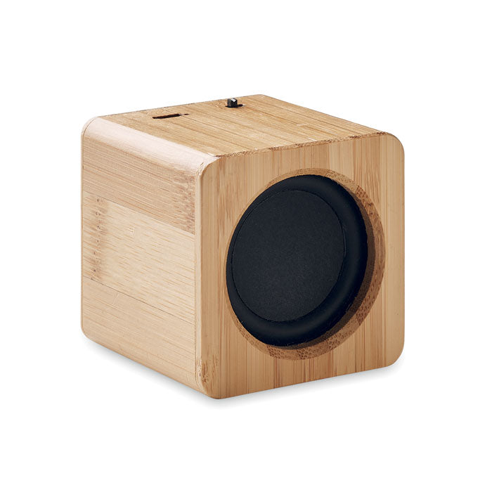AUDIO - Altavoz inalámbrico de bambú