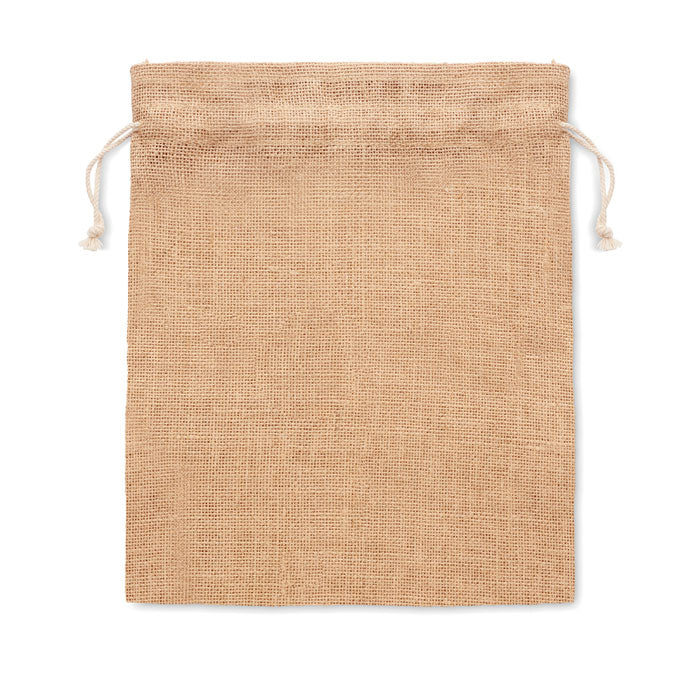 JUTE SMALL - Bolsa regalo pequeña de yute