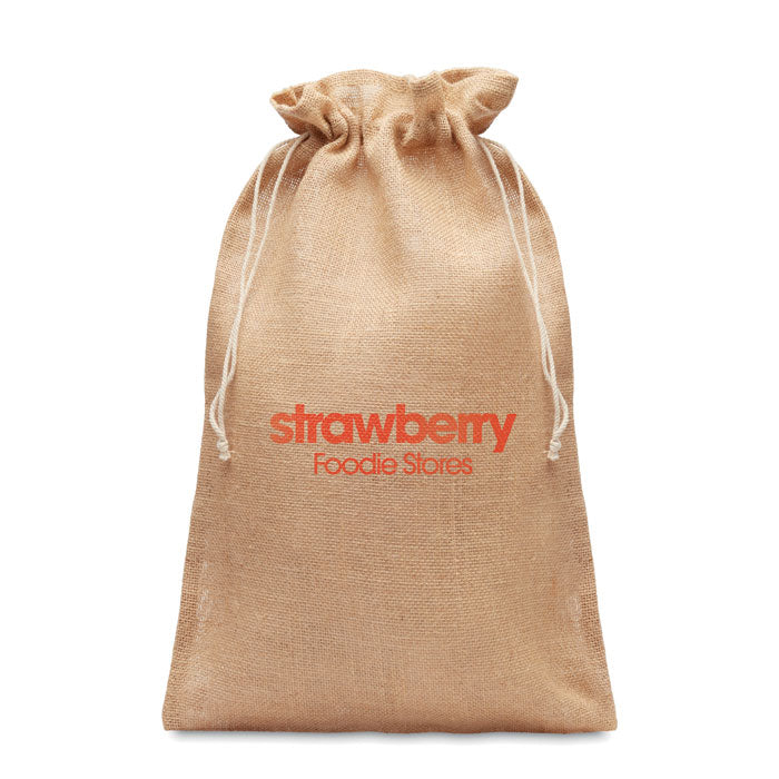 JUTE LARGE - Bolsa regalo grande de yute 30x47