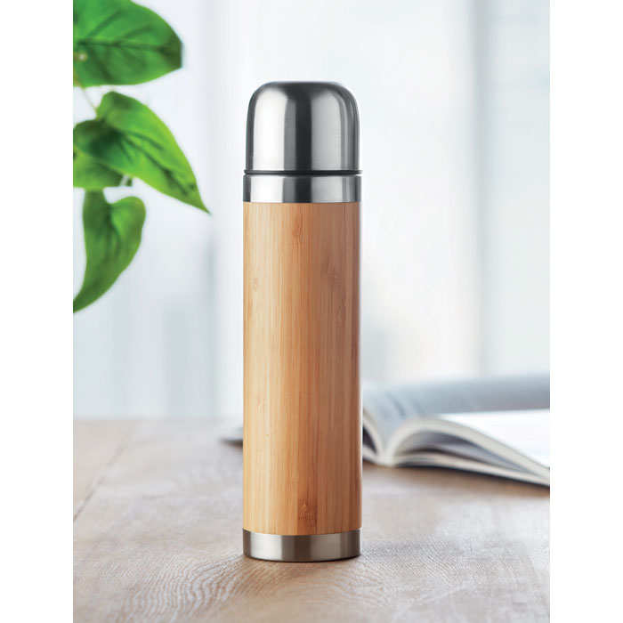 CHAN BAMBOO - Botella bambú de doble pared