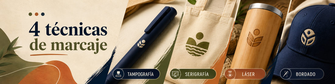 técnicas marcaje regalo promocional