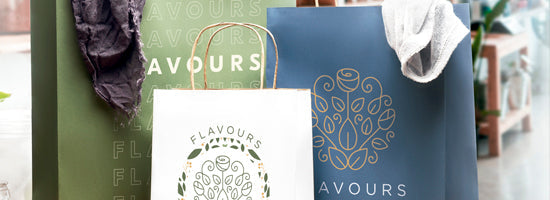 Bolsas de regalo personalizadas con logo para eventos y promociones