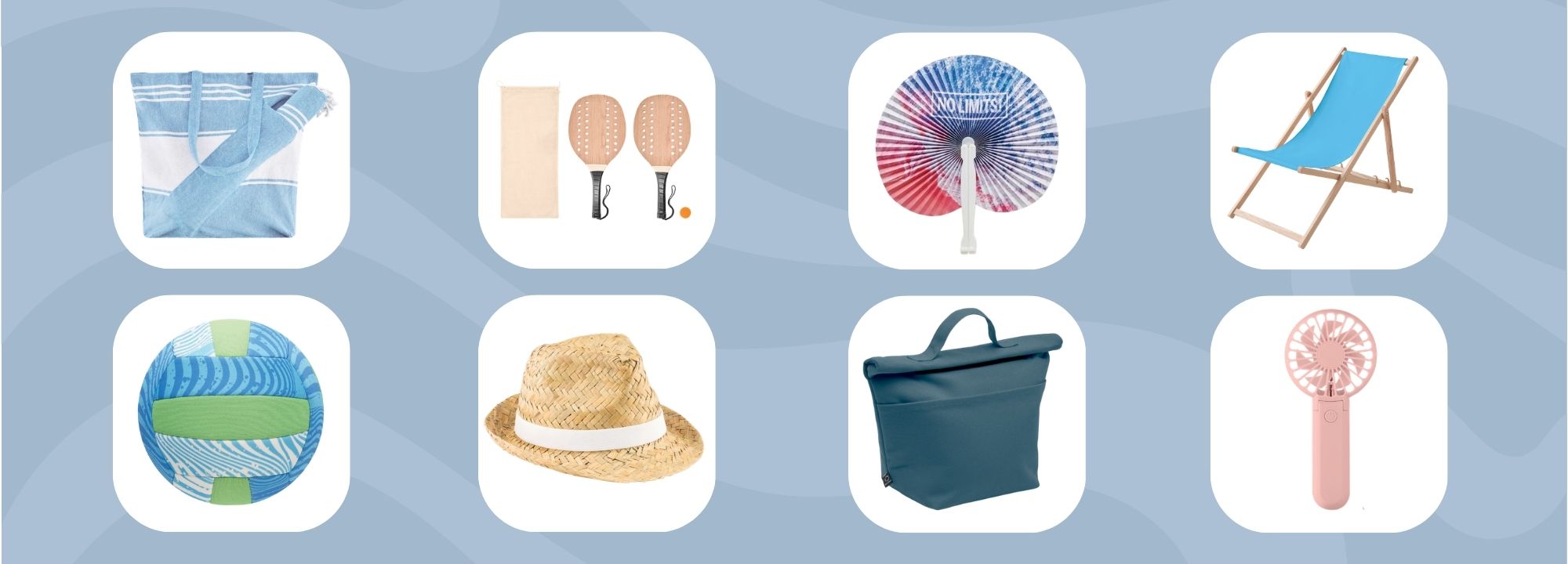 Productos promocionales de verano