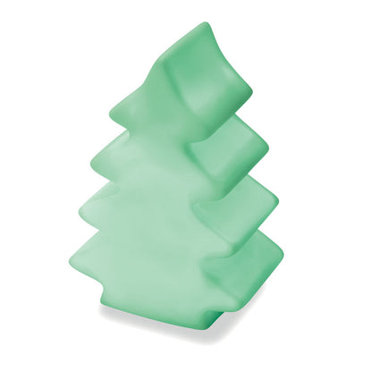 Árbol de PVC con luces en blanco, azul y rojo