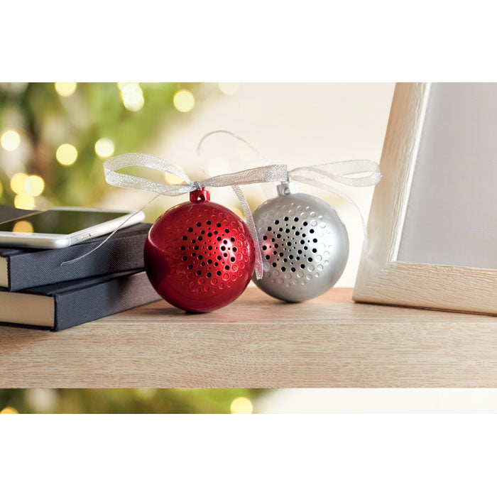 JINGLE BALL - Altavoz bola de Navidad - Regalos Corporativos Personalizados · Clap Comunicacion