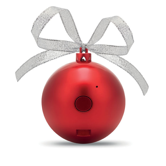 JINGLE BALL - Altavoz bola de Navidad - Regalos Corporativos Personalizados · Clap Comunicacion