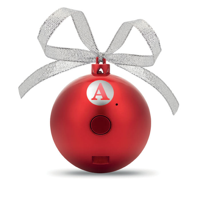 JINGLE BALL - Altavoz bola de Navidad - Regalos Corporativos Personalizados · Clap Comunicacion