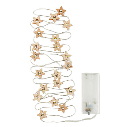 Guirnalda con luces LED de estrella