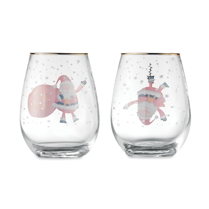 NOEL - Set de 2 vasos de Navidad - Regalos Corporativos Personalizados · Clap Comunicacion