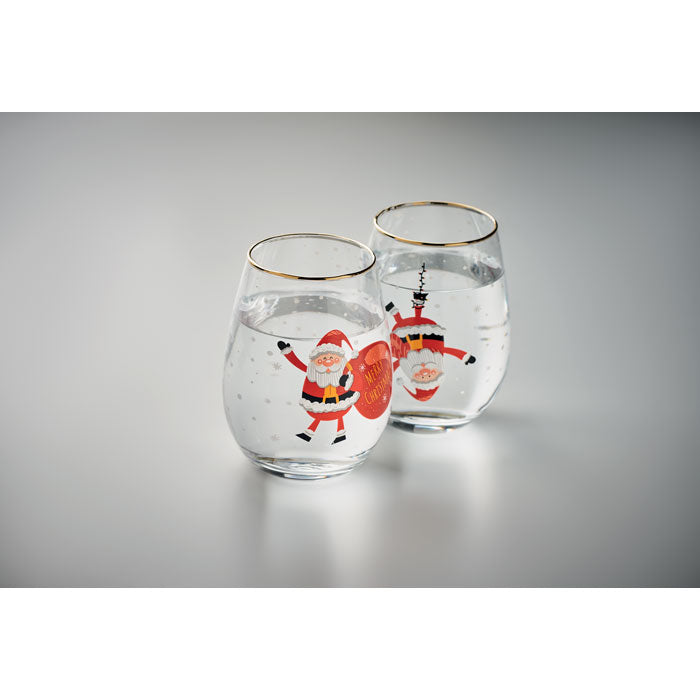 NOEL - Set de 2 vasos de Navidad - Regalos Corporativos Personalizados · Clap Comunicacion