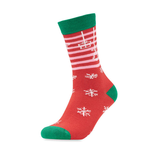 JOYFUL L - Par de calcetines de Navidad L