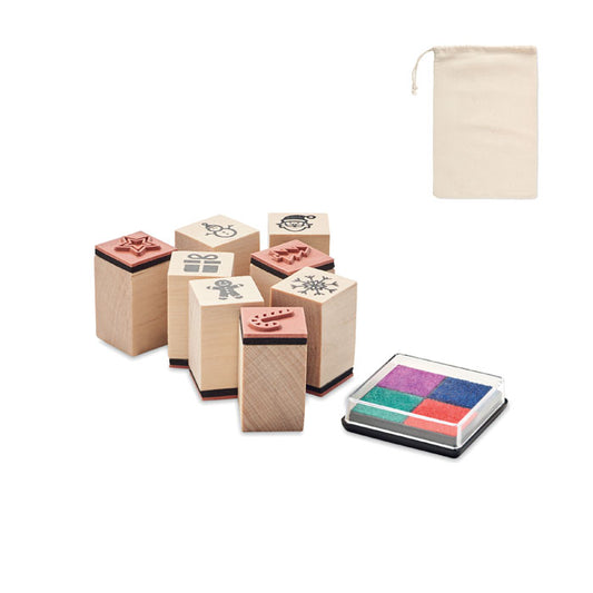 STAMPIE - Set 8 sellos navideños