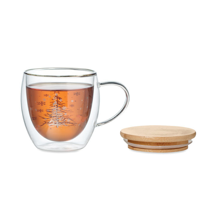 SIAN - Taza borosilicato doble pared - Regalos Corporativos Personalizados · Clap Comunicacion