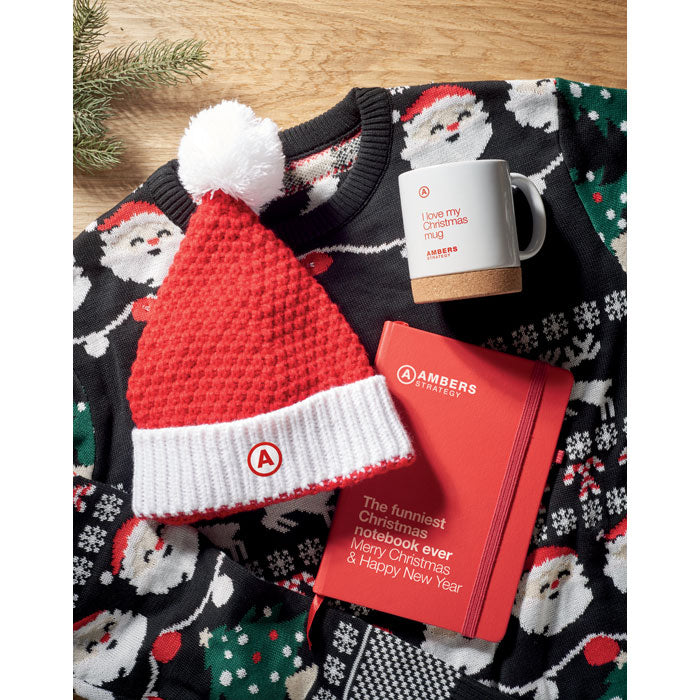AURIGA - Gorro de punto navideño - Regalos Corporativos Personalizados · Clap Comunicacion