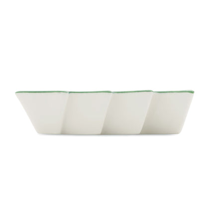 Vela en porcelana con diseño de árbol de Navidad