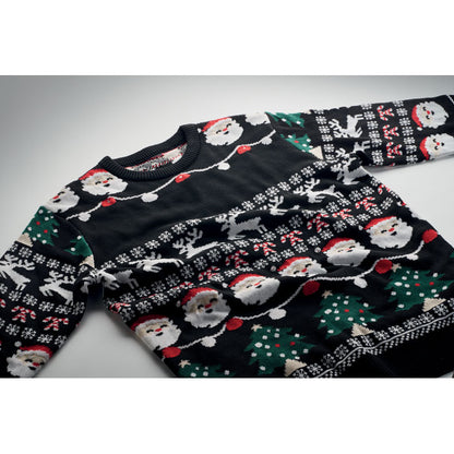 Jersey de punto acrílico con luces para Navidad