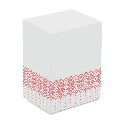 Caja de presentación con guantes de punto y taza