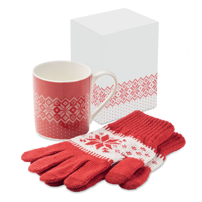 COPITO SET - Juego guantes y taza - Regalos Corporativos Personalizados · Clap Comunicacion