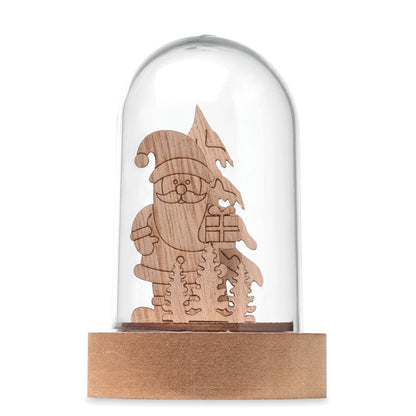 Adorno navideño con iluminación LED decorativa