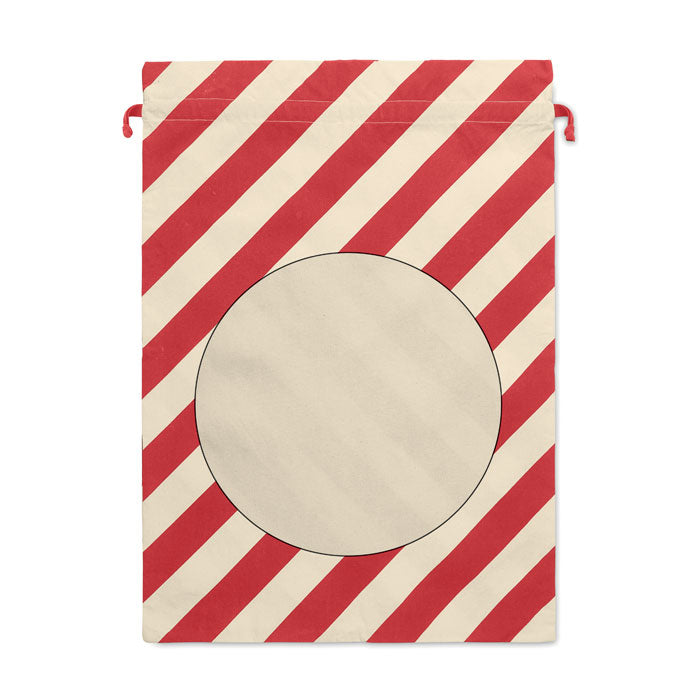 LAUKKU - Bolsa grande algodón Papá Noel