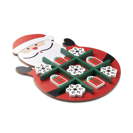 HOHOTOE - Tres en raya navideño madera