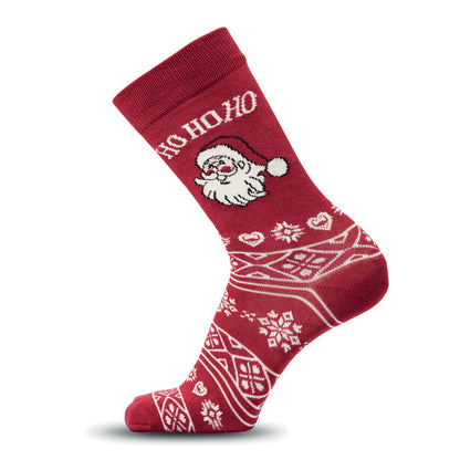 Par de calcetines de Navidad verdes