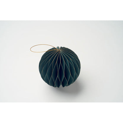 Bola festiva plegable de papel con imán