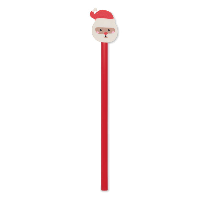 CLAUS - Lápiz Navidad goma de borrar