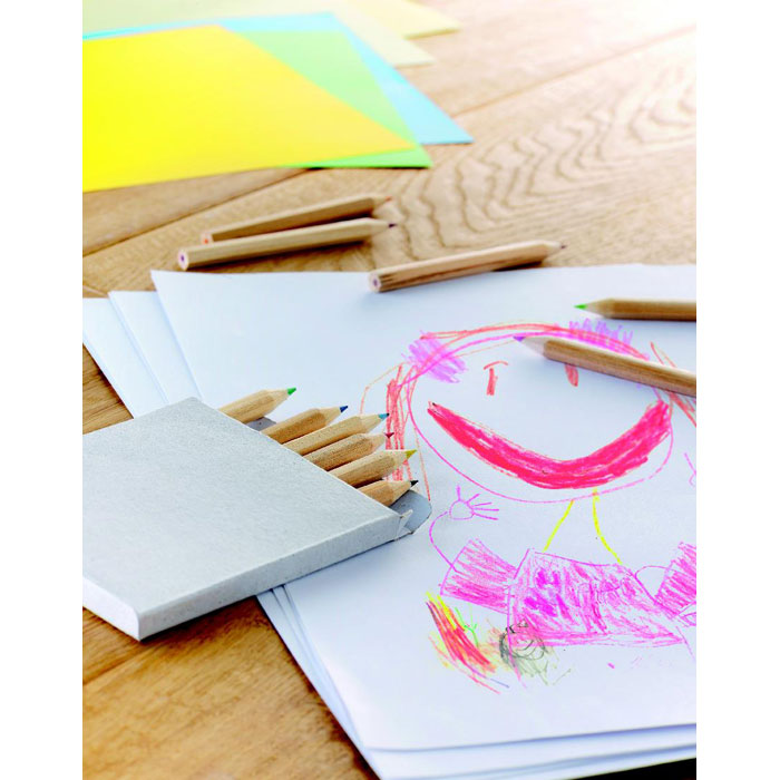 ARCOLOR - Estuche cartón 12 lapices - Regalos Corporativos Personalizados · Clap Comunicacion