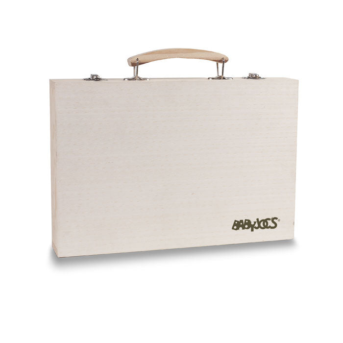 GENIO - Set pinturas en caja de madera - Regalos Corporativos Personalizados · Clap Comunicacion