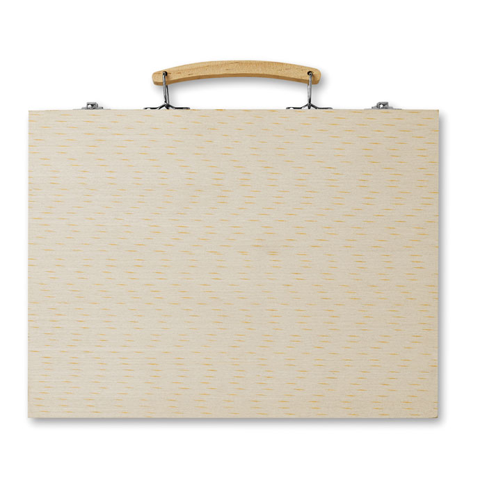 GENIO - Set pinturas en caja de madera - Regalos Corporativos Personalizados · Clap Comunicacion