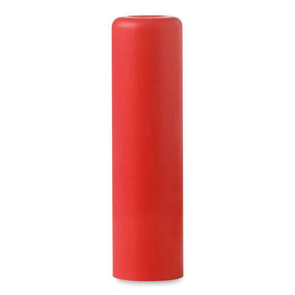 Barra de bálsamo labial rojo