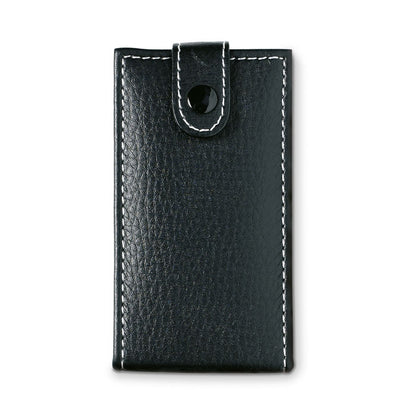 Estuche negro cerrado de manicura