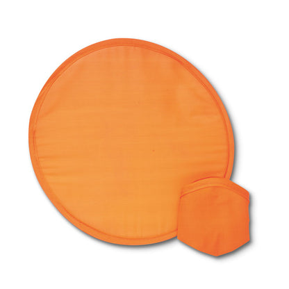 Disco volador plegable naranja con funda