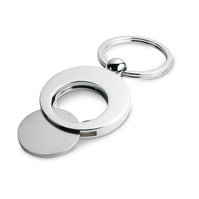 EURING - Llavero de metal con ficha - Regalos Corporativos Personalizados · Clap Comunicacion
