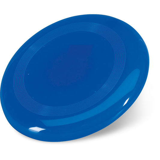 Disco volador de plástico azul