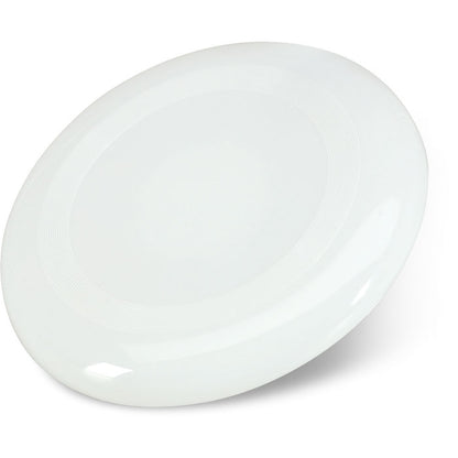 Frisby de playa blanco