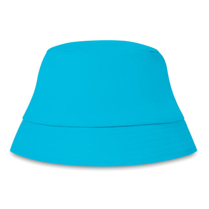Sombrero de algodón turquesa