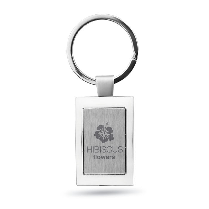 HARROBS - Llavero metal cromado - Regalos Corporativos Personalizados · Clap Comunicacion