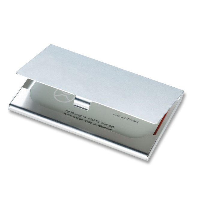 EPSOM - Tarjetero de aluminio - Regalos Corporativos Personalizados · Clap Comunicacion