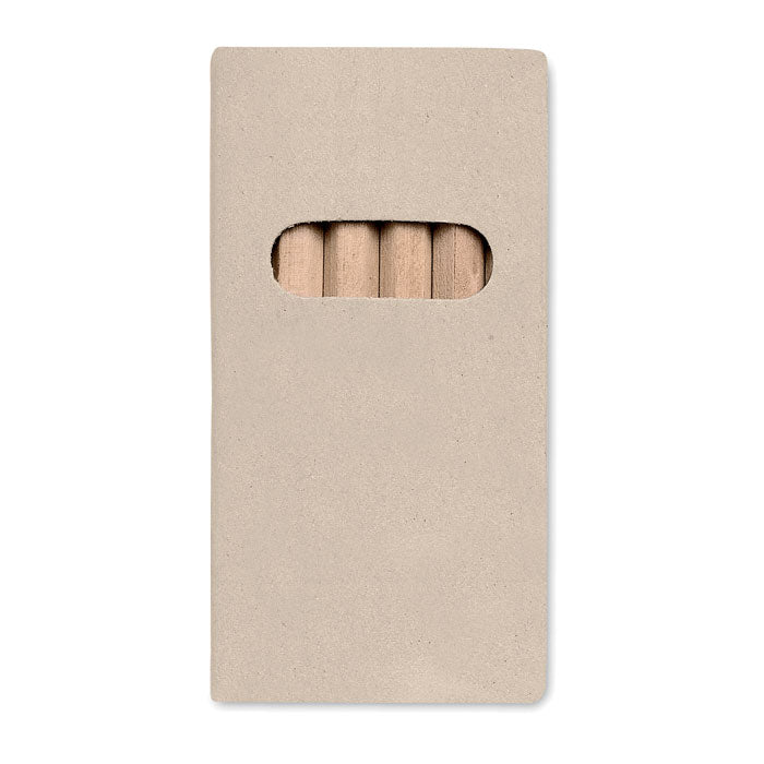 ABIGAIL - 6 lápices de colores en caja - Regalos Corporativos Personalizados · Clap Comunicacion